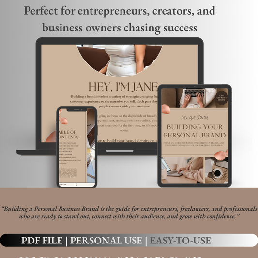 Building a Personal Business Brand